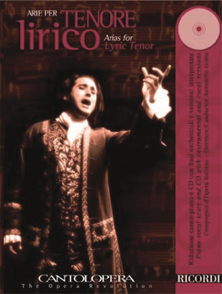 Cantolopera: Arie Per Tenore Lirico Vol. 1
